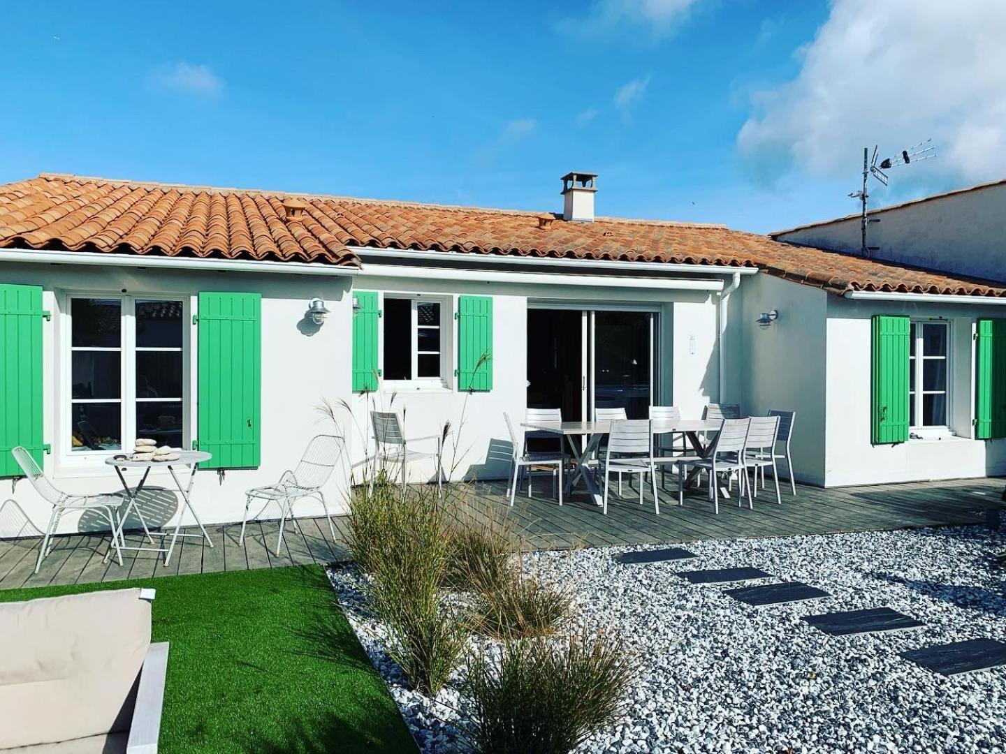 Maison 10/12 Pers A 5 Min Du Phare Des Baleines Saint-Clement-des-Baleines Luaran gambar